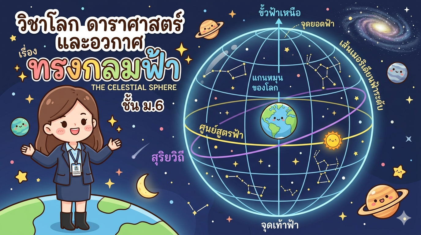 หน่วยการเรียนรู้ที่ 5 : ทรงกลมฟ้า
