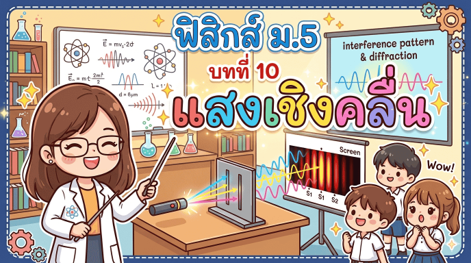 หน่วยการเรียนรู้ที่ 10 : แสงเชิงคลื่น