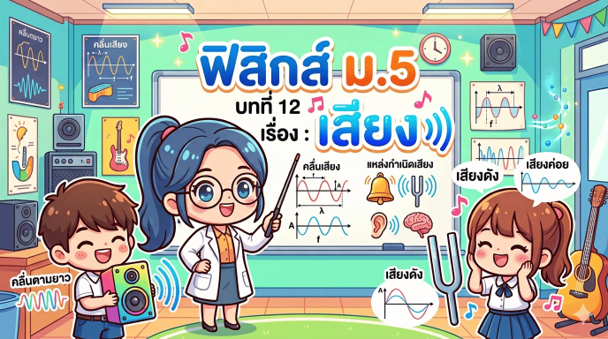 หน่วยการเรียนรู้ที่ 12 : เสียง